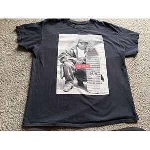 Asphalt Mike Milin Eazy E Skateboard Tshirt Mens XL Black Short Sleeve Hip Hop